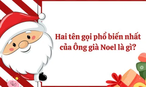 10 câu đố vui thú vị về ngày Lễ Giáng sinh, bé làm đúng được bao nhiêu câu?