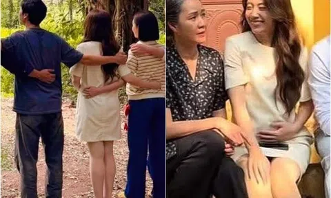 Cách Em 1 Milimet tiếp tục lộ kết thúc: Thư "ống bơ" ôm bụng bầu vượt mặt, bố đứa trẻ là Biên?