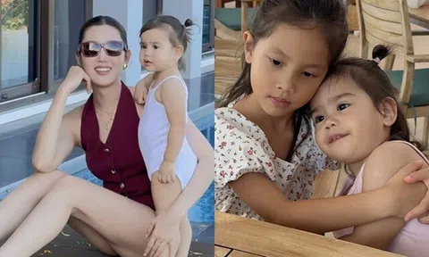 Lisa con gái Hồ Ngọc Hà chiều chuộng em gái lai Tây, cô nhóc có gia thế không vừa