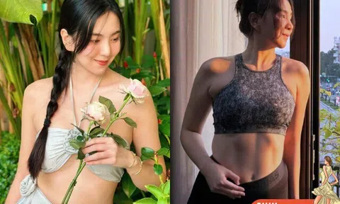 Mai Ngọc khoe "tin vui" sau 8 tháng sinh quý tử, qua sinh nở da mượt dáng xinh xứng danh MC đẹp nhất VTV