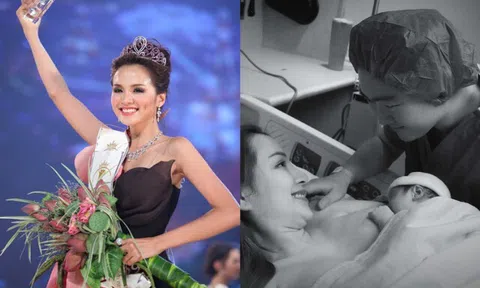 Hoa hậu Diễm Hương sinh con cho chồng thứ 3 ở Canada, đặt tên tiếng Việt cho quý tử rất kêu, hiếm người trùng