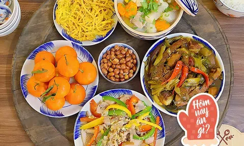 Hôm nay nấu gì: Nhìn mâm cơm này ai cũng muốn về nhà ăn