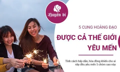 5 chòm sao được cả thế giới yêu mến nhờ sức hút không thể chối từ