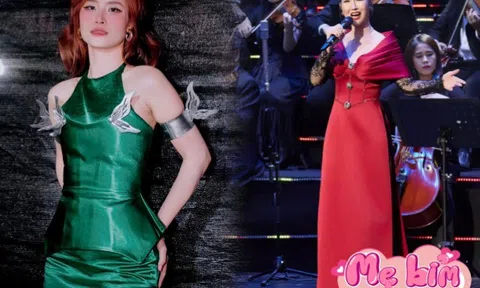 Mẹ bỉm "chạy show" dịp năm mới: Võ Hạ Trâm gọi về cho chồng con, Minh Hằng - Đông Nhi khoe sắc vóc bén ngót