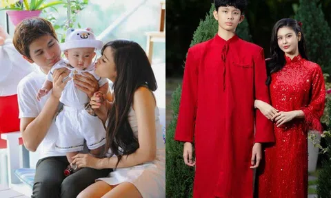 Ly hôn làm mẹ đơn thân, Trương Quỳnh Anh hạnh phúc “khoe” năm đầu tiên ở cạnh con, quý tử dậy thì “chiều cao khủng” 1m85