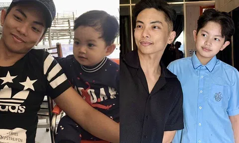 Khánh Thi khoe ảnh "cha nào con nấy" của Phan Hiển, Kubi càng lớn càng điển trai, giỏi giang