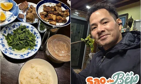 NSND Xuân Bắc khoe bữa cơm nguội và nói "không ăn là mình tồi", còn nghi Bi Béo ăn thừa