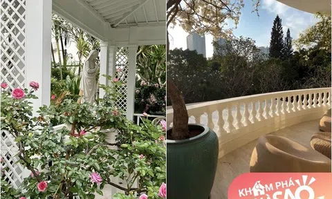 Bên trong biệt thự 2.000m2 của nhân vật đình đám showbiz Việt: Bể bơi và sân vườn thênh thang như resort, nội thất "hoàng gia"