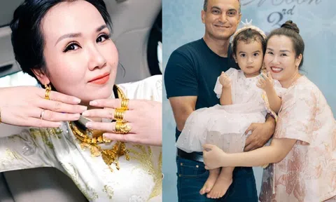 Võ Hạ Trâm kỷ niệm 7 năm cưới đại gia Ấn Độ, gọi ông xã là người chồng, người cha tuyệt vời