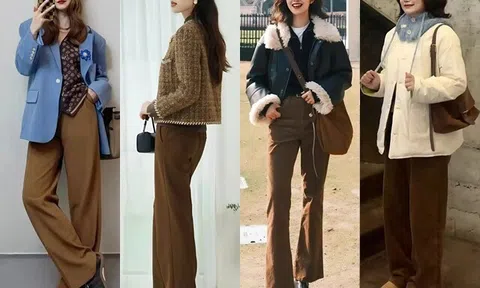 Không phải đen hay trắng, đây mới là màu quần "thống trị" mùa đông này, mặc lên vừa sang vừa trendy