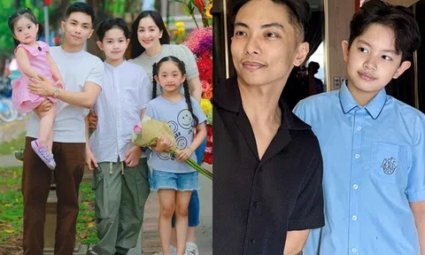 Phan Hiển ở tuổi 32 gia nhập "hội bố đông con" với 3 nhóc tì, quý tử đầu lòng giúp mẹ Khánh Thi tiết kiệm chi phí