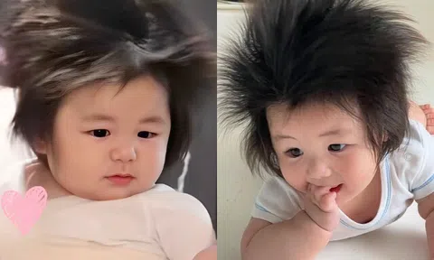 "Tan chảy" khi ngắm em bé 1 tuổi kiếm được 9 tỷ trong 3 tháng, hưởng trọn ngoại hình của bố tài tử