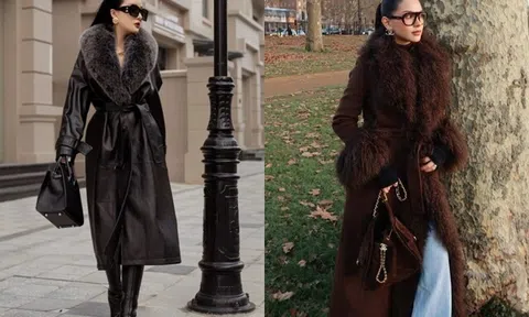 Ấm hơn áo trench coat, sành điệu hơn áo phao, đây chính là mẫu áo khoác giúp chị em sang trọng nhất đông này