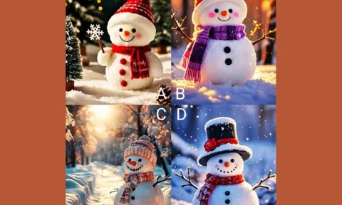 Trắc nghiệm tâm lý: Chọn một người tuyết theo trực giác của bạn