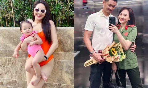 Nữ Thượng uý Công an nổi tiếng ở Bắc Ninh có bất động sản khắp nơi, làm mẹ 2 con đẹp sang