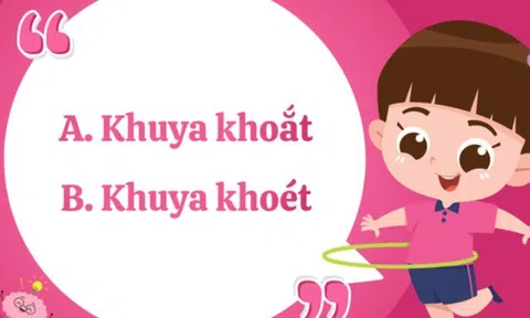 Cặp từ tiếng Việt 99/100 người trả lời sai: Khuya khoắt hay khuya khoét mới đúng chính tả?