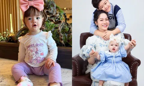 Mẹ đơn thân chi tiền "xin giống" Tây nay ái nữ cực yêu rõ nét con lai, quý tử đầu lòng điển trai giống bố