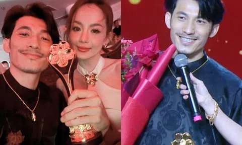 Mai Vàng 2025: Liên Bỉnh Phát lần đầu tiên công khai cảm ơn bạn gái lâu năm trên sân khấu