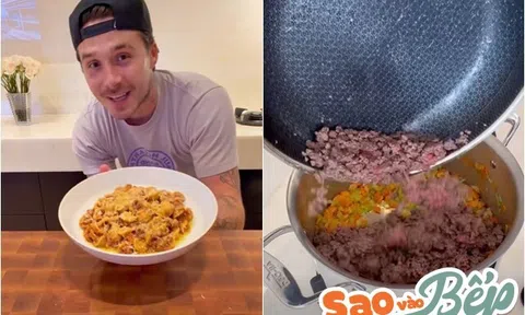 Sau ồn ào "từ mặt" bố mẹ, con trai Beckham quyết làm chồng đảm cho vợ nhà tỷ phú nhưng bị nói "thảm họa"