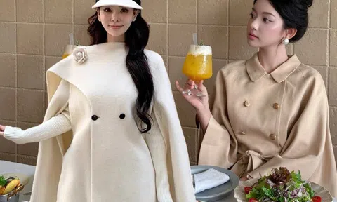 Kiểu áo khoác "soán ngôi" áo dạ tweed, giúp chị em mặc gì cũng sang đi chúc Tết họ hàng