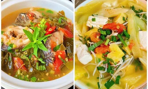 Gợi ý 5 món canh chua cực ngon, dễ nấu giải ngán sau dịp Tết