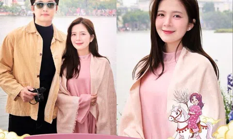 Ngọc Huyền tiết lộ về cái Tết đầu tiên sau khi lấy Đình Tú: "Tôi đã 'hoà tan' với gia đình chồng"