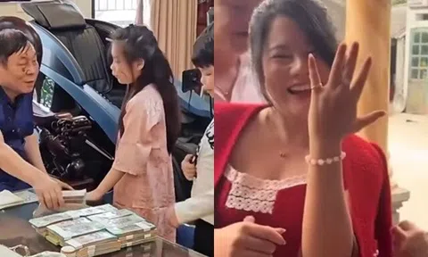 3 màn lì xì trẻ con khoe gia thế hot nhất Tết 2026: Bà ngoại tặng mỗi cháu 1 chỉ vàng, ông nội phát tiền thành cọc nguyên seri