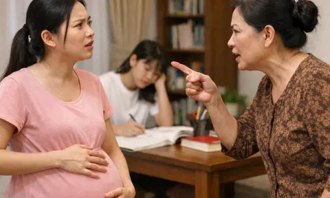 Mẹ chồng bắt con dâu về ngoại ở cữ để em chồng tập trung học bài, ngày cô rời đi cả nhà nhận kết đắng