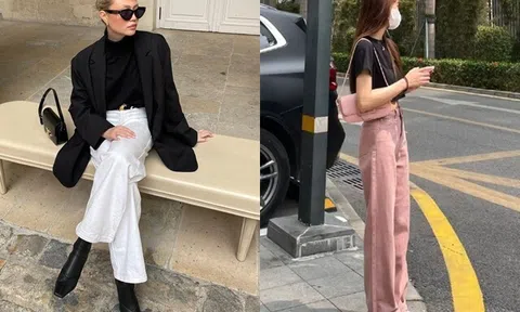 Xuân Hè 2026, quần jeans xanh và đen "thất sủng", 5 gam màu này mới là chân ái của hội sành thời trang