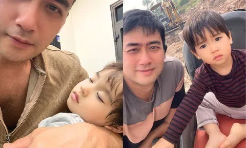 Thượng tá phim Độc Đạo thường xuyên nhầm con trai là "công chúa", khán giả khuyên nên sinh thêm vì cả nhà quá đẹp