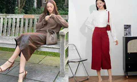 Muốn mặc chân váy bút chì mà vẫn thon gọn? 5 bí quyết phối đồ 2026 giúp "hack dáng", nàng hông to diện vẫn đẹp