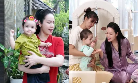 Con gái lai của Nhật Kim Anh đi học có bảo mẫu "lên đồ" như diễn thời trang, được mẹ rèn nền nếp sớm