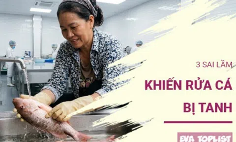Rửa cá sai cách khiến món ăn bốc mùi: 3 thói quen cần bỏ ngay
