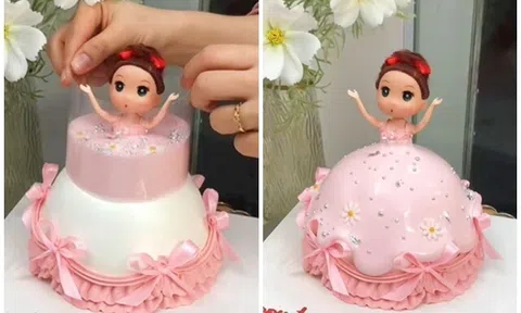 Bánh kem chảy váy công chúa gây sốt, bạn đã kịp bắt "trend" chưa?