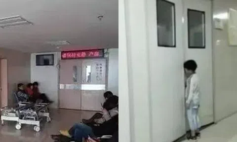 Mẹ vào phòng sinh nhưng mãi không thấy ra, bé trai nói 1 câu với y tá khiến ai cũng nghẹn ngào
