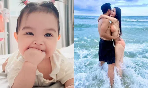 Mỹ nữ An Giang mắc bệnh khó có con, không ngờ "phim giả tình thật" với anh đồng nghiệp lại đẻ bé gái xinh nổi tiếng MXH