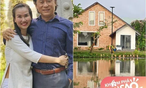 Nam NSND là thầy giáo của Võ Hạ Trâm có cơ ngơi 3000m2 đầy hoa cỏ khiến nhiều người thích thú