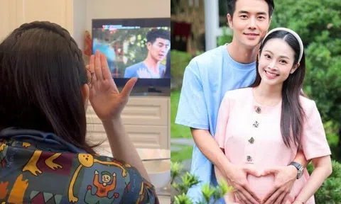 "MC có nụ cười đẹp nhất VTV" phản ứng khi xem chồng diễn cảnh tình cảm: "Sao anh bảo chạm có tí thế này cơ mà?"
