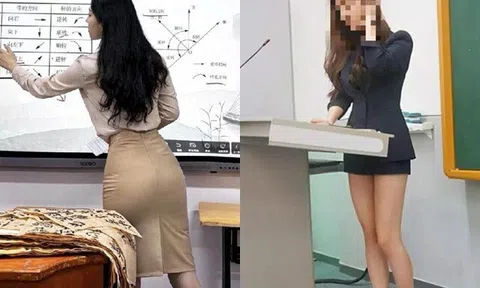 Cô giáo mặc váy ngắn đi dạy bị chụp trộm, mẹ mắng ầm ĩ trong nhóm chat khiến hiệu trưởng phải xin lỗi