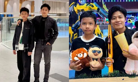 Làm bố đơn thân nhiều năm, nay Nguyễn Văn Chung nhẹ nhõm trong lòng vì hành động của quý tử lúc mắc lỗi