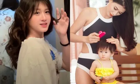 Nhận không ra con gái Trang Trần sau 2 năm qua Mỹ định cư, dậy thì xinh như gái Tây