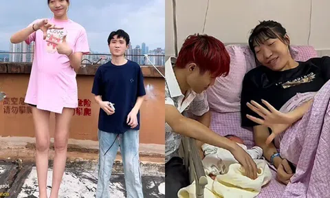 Cãi lời bố mẹ, hot girl 2m2 quyết có bầu với chồng 1m68, lúc đi sinh con, nhìn đứa trẻ mà sững sờ