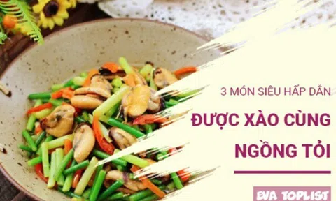 Đổi vị cực đã với 3 món xào ngồng tỏi thơm ngon, ăn là nghiện