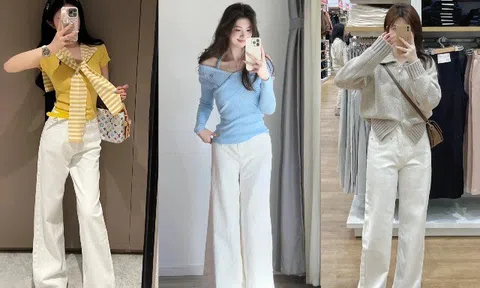 4 cách mix quần trắng mùa Xuân giúp chị em trẻ lại cả chục tuổi, sành điệu hơn diện quần jeans gấp 10 lần