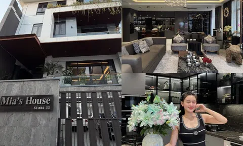 Được ông bà cho đất, cặp vợ chồng 9X Hà Nội tích cóp tiền xây nhà 3 tầng tone đen - trắng cực sang trọng