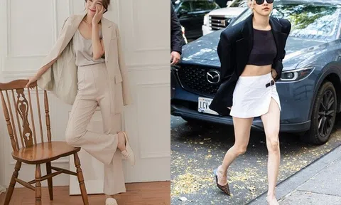 Kiểu giày thoải mái như dép lê, thanh lịch không kém giày lười được dự đoán hot nhất 2026, khiến fashionista mê mẩn toàn cầu