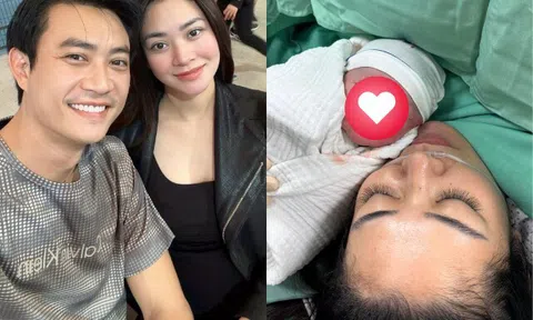 Thượng úy công an đẹp trai nhất VTV thông báo vợ hot girl vừa sinh con trai, con gái lớn 15 tuổi giờ như mỹ nhân