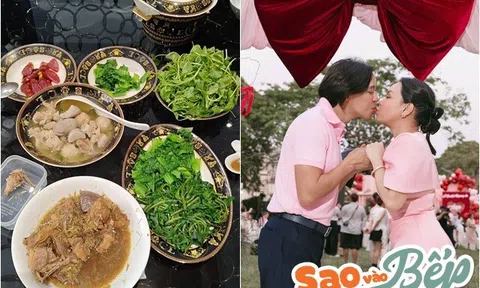 Bữa sáng của sao nữ ở nhà 300 tỷ không giống nhiều người, chồng phải "nhập gia tùy tục" cho êm ấm