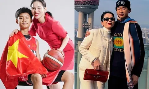 Con trai Lệ Quyên đại diện Việt Nam trong sự kiện ở trường quốc tế, cao 1m8 lại còn giỏi thể thao, đi du lịch nhiều nước