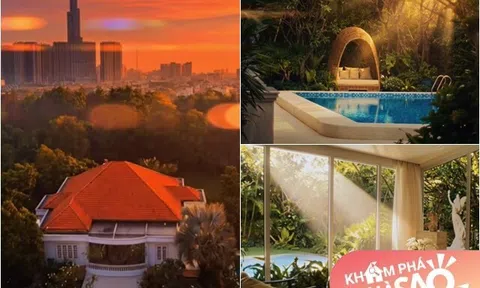 Không phải trong mơ, ngôi nhà giữa rừng cây ngay khu giàu nhất TP.HCM là của một "ông hoàng" vang danh showbiz Việt